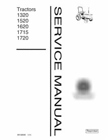 Manual de serviço em pdf do trator New Holland 1320, 1520, 1620, 1715, 1720