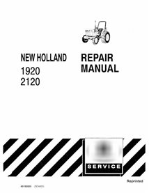 Manual de reparación en formato pdf del tractor New Holland 1920, 2120