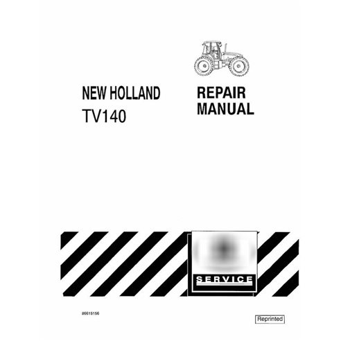 Manuel de réparation PDF du tracteur New Holland TV140
