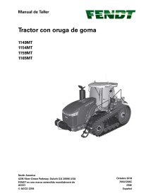 Fendt 1149MT, 1154MT, 1159MT, 1165MT rubber track tractor pdf workshop service manual ES - Fendt manuals - FENDT-79037296C