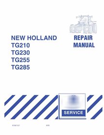 Manuel de réparation PDF du tracteur New Holland TG210, TG230, TG255, TG285