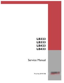 Manuel d'entretien PDF des presses à balles Case LB323, LB333, LB423 et LB433