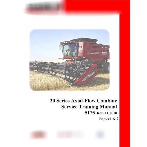 Manuel de formation technique PDF pour les combinés Case Axial Flow 7120, 8120 et 9120 (STM5175)