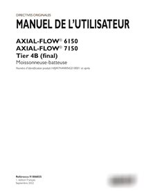 Case Axial Flow 6150, 7150 Tier 4B PIN HAJM7N4MKNG018001 - manual do operador em PDF FR (91806835)