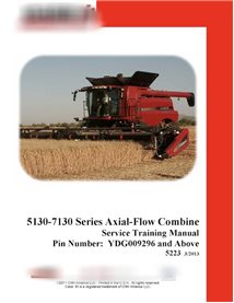 Case Axial Flow 5130, 6130, 7130 PIN YDG009296 - manual do operador em PDF (STM5223)