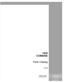 Catalogue de pièces détachées pour la combinaison Case Axial Flow 1620 (8-3141) au format PDF