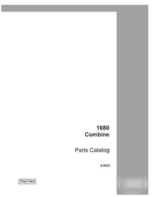 Catalogue de pièces détachées pour la combinaison Case Axial Flow 1680 (8-5623)