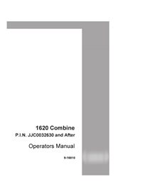 Manuel d'utilisation de la moissonneuse-batteuse Case Axial Flow 1620 (pdf) (9-16810)