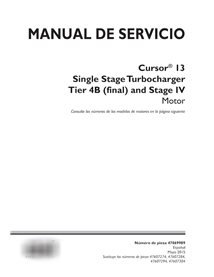 Case Cursor 13 - F3HE613x series  engine pdf service manual ES (84473739)