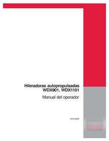 Case WDX901, WDX1101 windrower pdf operator's manual ES (87015200)