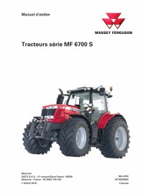 Massey Ferguson MF 6712 S, 6713 S, 6714 S, 6715 S, 6716 S, 6718 S tractor pdf workshop service manual FR - Massey Ferguson ma...