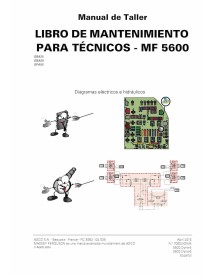 Massey Ferguson MF 5608, 5609, 5610, 5611, 5612, 5613 trator pdf livro de serviço técnico ES - Massey Ferguson manuais - MF-7...