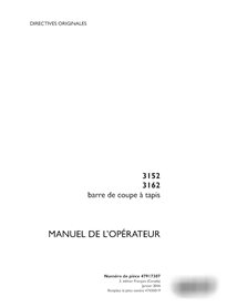 Manuel d'utilisation PDF de l'en-tête Draper Case 3152, 3162 FR (47917307)