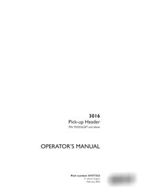 Boîtier 3016 PIN YDS036287 - Manuel d'utilisation PDF de l'en-tête de prise (47477353)