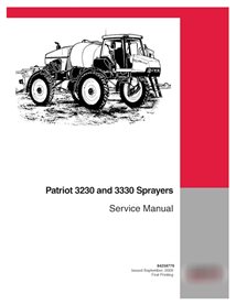 Manuel d'entretien PDF du pulvérisateur Case Patriot 33230 et 3330 (84258776)