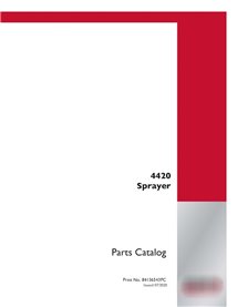 Catálogo de piezas en PDF del pulverizador Case Patriot 4420 (84136543PC)