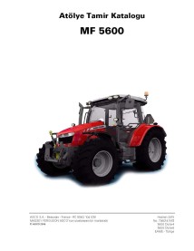 Massey Ferguson MF 5608, 5609, 5610, 5611, 5612, 5613 tractor pdf taller manual de servicio TR - Massey Ferguson manuales - M...