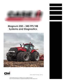 Case Magnum 250-340, New Holland T8.320-T8.410 PST tractor pdf service training manual  (STM MT8 CVT)