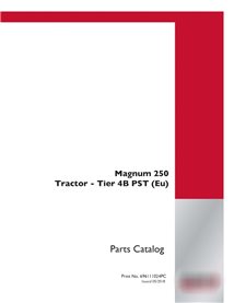 Case Magnum 250 PST tractor pdf parts catalog  (696111024PC)
