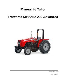 Massey Ferguson MF 250X, 265, 275, 283, 290, 292, 297, 299 tractor pdf taller manual de servicio ES - Massey Ferguson manuales