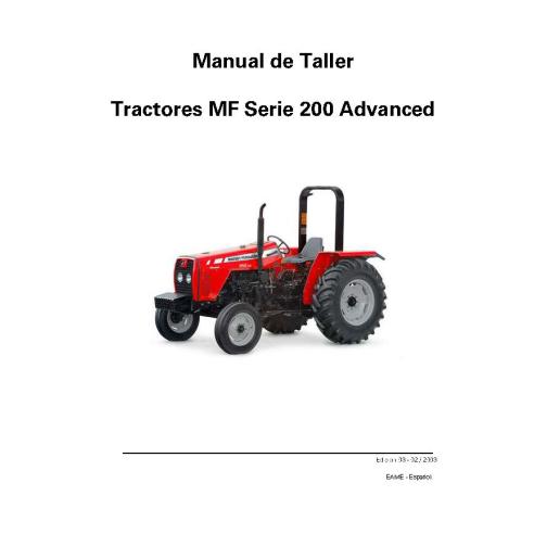 Massey Ferguson MF 250X, 265, 275, 283, 290, 292, 297, 299 tractor pdf workshop service manual ES - Massey Ferguson manuals