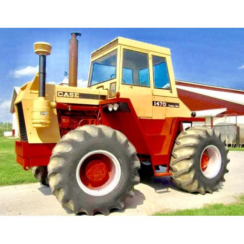Case IH 1470 Traction King tractor pdf manual de servicio - Case IH manuales