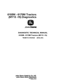 TM405719 John Deere 6105M - 6170M MY13-15 tractor diagnostic technical manual (TM405719)