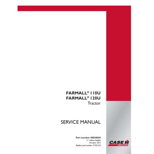Case IH Farmall 110, 120 tractor pdf manual de servicio - Case IH manuales