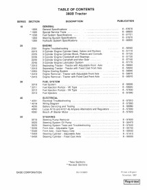 Manuel d'entretien PDF du tracteur Case IH 380B - Cas IH manuels - CASE-8-57691