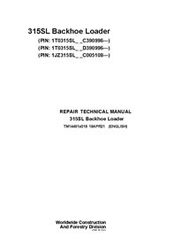 TM14481X019 John Deere 315SL PIN C_D390996- backhoe loader repair technical manual (TM14481X019)