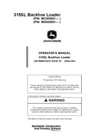 JD-OMT460881X019 John Deere 315SL PIN MC_MD000001- backhoe loader operator's manual (OMT460881X019)