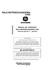 JD-OMT201154 Manual del operador de la retroexcavadora John Deere 310G ES (OMT201154)