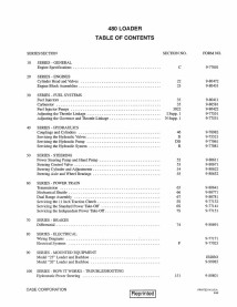 Manual de serviço do Case 480 loader pdf - Caso manuais - CASE-9-72572