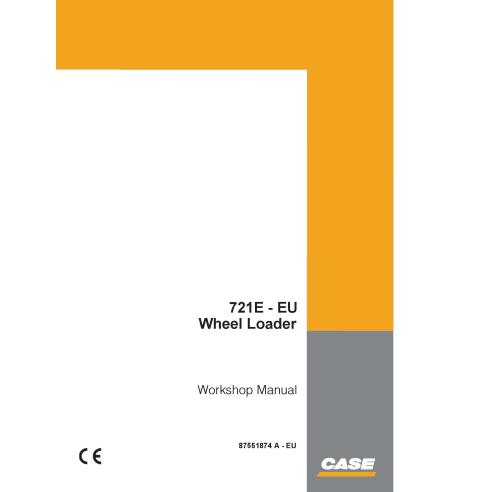 Case 721E - cargador de ruedas de la UE manual de taller en pdf - Case manuales