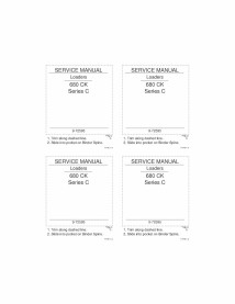 Manual de serviço em pdf do carregador Case 680 CK Series C - Caso manuais - CASE-9-72595