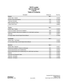 Case 521D loader pdf manual de servicio - Caso manuales - CASE-6-40745NA