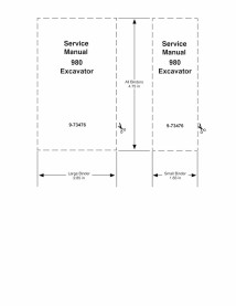 Excavadora case 980 manual de servicio pdf - Caso manuales - CASE-9-73476