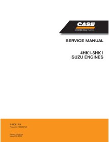Manual de servicio pdf del motor Case 4HK1-6HK1 ISUZU - Caso manuales - CASE-9-44061na