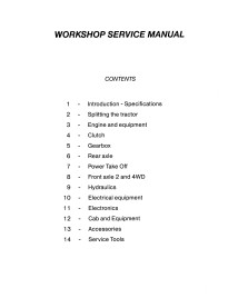 Massey Ferguson 8110, 8120, 8130, 8140, 8150, 8160 tractor pdf taller manual de servicio - Massey Ferguson manuales - MF-3378...