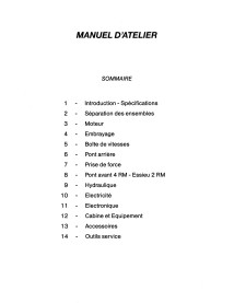 Massey Ferguson 8110, 8120, 8130, 8140, 8150, 8160 tractor pdf taller manual de servicio FR - Massey Ferguson manuales - MF-3...