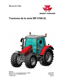 Massey Ferguson 5710 SL, 5711 SL, 5712 SL, 5713 SL tracteur pdf manuel d'entretien d'atelier ES - Massey-Ferguson manuels - M...