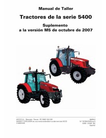 Massey Ferguson 5410, 5420, 5425, 5430, 5435, 5440, 5445, 5450, 5460, 5465, 5470, 5475, 5480 tractor pdf taller manual de - M...