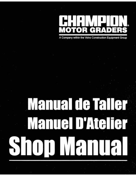 CHAMP-L-2005 Champion 710, 720, 730, 740, 750, 780 / A grader pdf shop manual