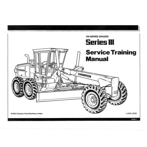 CHAMP-L-2005 Champion 710, 720, 730, 740, 750, 780 / A niveladora pdf manual de la tienda CHAMP-L-2005 Champion 710, 720, 730, 740, 750, 780 / A niveladora pdf manual de la tienda