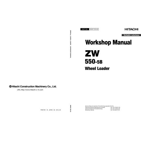 HIT-ZW-550-5B-SM Manual de serviço em pdf da carregadeira de rodas Hitachi ZW 550-5B HIT-ZW-550-5B-SM Manual de serviço em pdf da carregadeira de rodas Hitachi ZW 550-5B