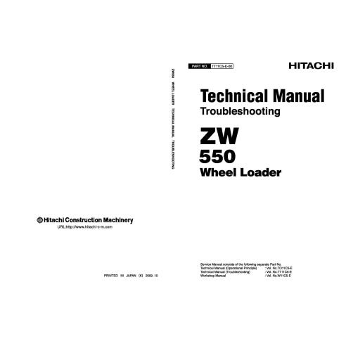 HIT-ZW-550-SM Cargadora de ruedas Hitachi ZW 550 manual de servicio en pdf HIT-ZW-550-SM Cargadora de ruedas Hitachi ZW 550 manual de servicio en pdf