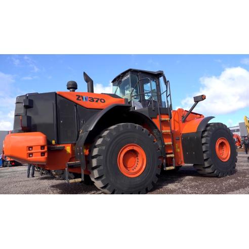 Cargadora de ruedas Hitachi ZW 370-G manual de servicio pdf - Hitachi manuales - HIT-ZW-370-G-SM