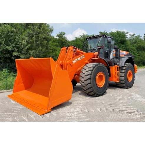 Manual de serviço em pdf Hitachi ZW 370 para carregadeira de rodas - Hitachi manuais - HIT-ZW-370-SM