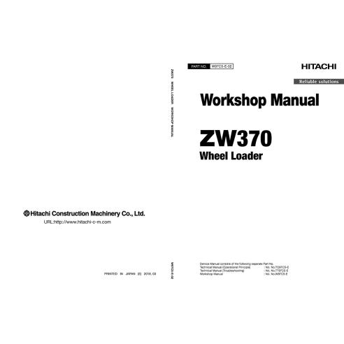 HIT-ZW-370-SM Cargador de ruedas Hitachi ZW 370 manual de servicio en pdf HIT-ZW-370-SM Cargador de ruedas Hitachi ZW 370 manual de servicio en pdf