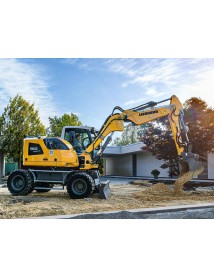 Liebherr A 910, A 912, A 914, A 916, A 918 Compact hydraulic excavator pdf service manual  - Liebherr manuais - LIEBHERR-A912...